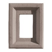 Receptacle Stone Outlet Plate